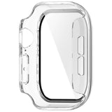 Apple Watch Series 12 (46mm) Case m. Indbygget Hærdet Glas Skærmbeskyttelse - Gennemsigtig