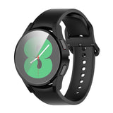 Samsung Galaxy Watch 4 (40mm) Hårdt Plastik Cover m. Indbygget Skærmbeskyttelse - Sort