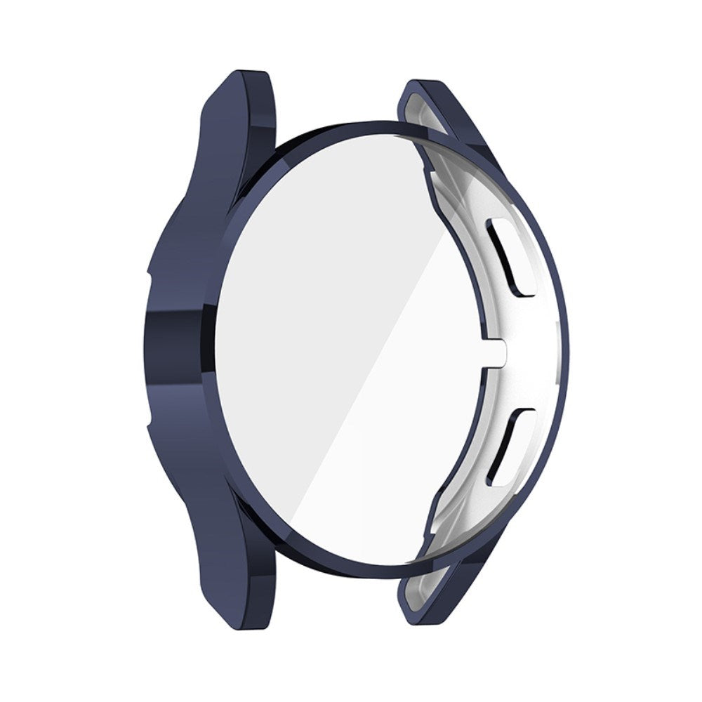 Samsung Galaxy Watch 4 (40mm) Hårdt Plastik Cover m. Indbygget Skærmbeskyttelse - Blå