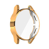 Samsung Galaxy Watch 4 (40mm) Hårdt Plastik Cover m. Indbygget Skærmbeskyttelse - Rose Gold