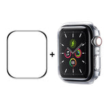 Apple Watch 9/8/7 (45mm) Skærmbeskyttelse & Cover - Gennemsigtig