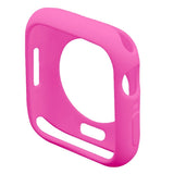 Apple Watch 9/8/7 (41mm) Candy Color Fleksibelt Plastik Cover - Pink