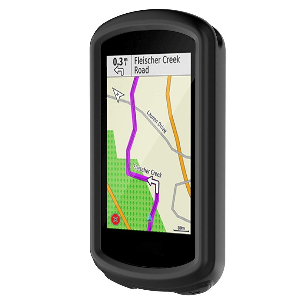 Garmin Edge 1030 / 1030 Plus Blødt Silikone Cover - Sort