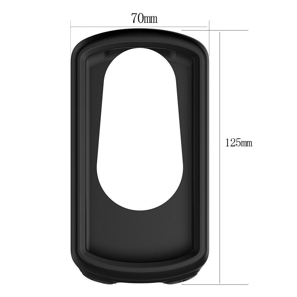 Garmin Edge 1030 / 1030 Plus Blødt Silikone Cover - Sort