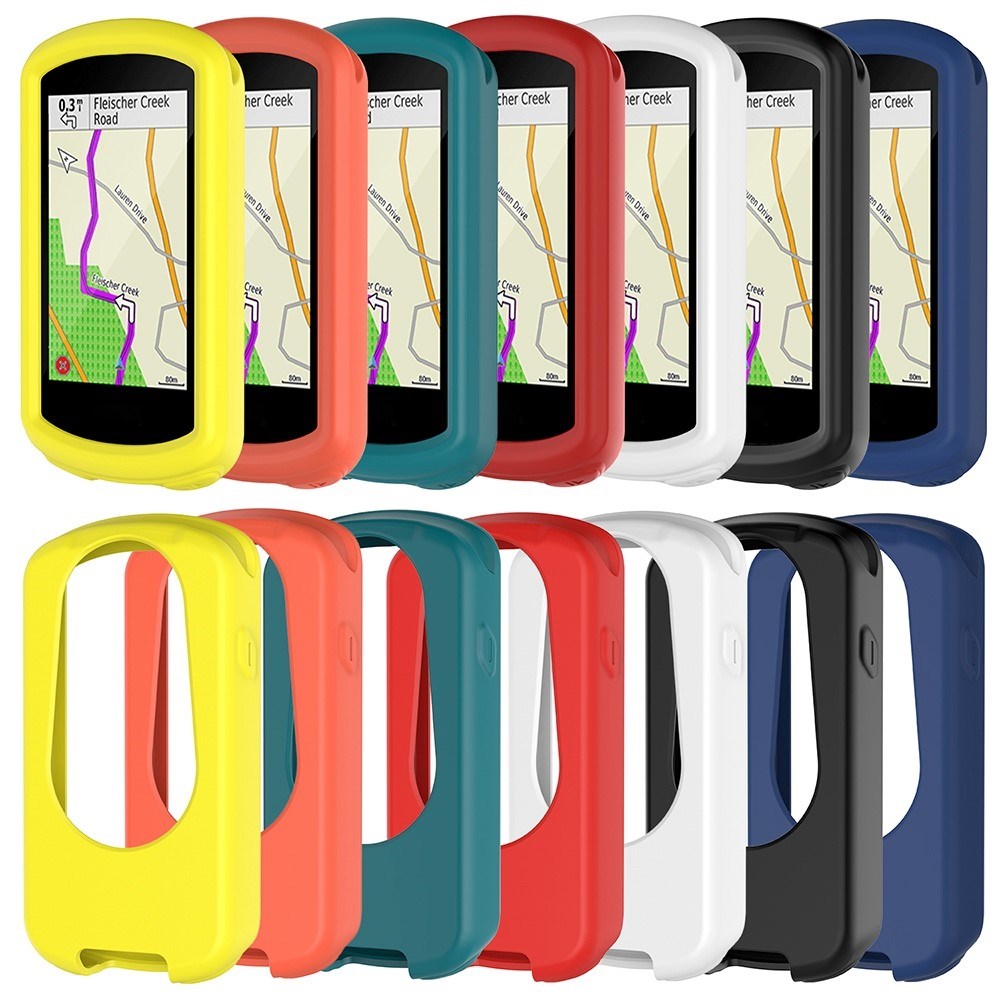 Garmin Edge 1030 / 1030 Plus Blødt Silikone Cover - Sort