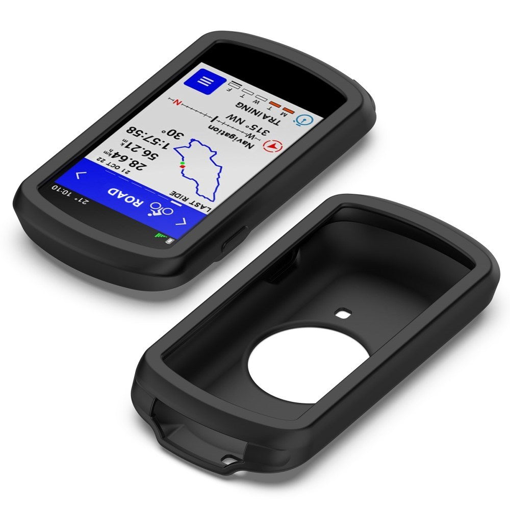 Garmin Edge 1040 Blødt Silikone Cover - Sort