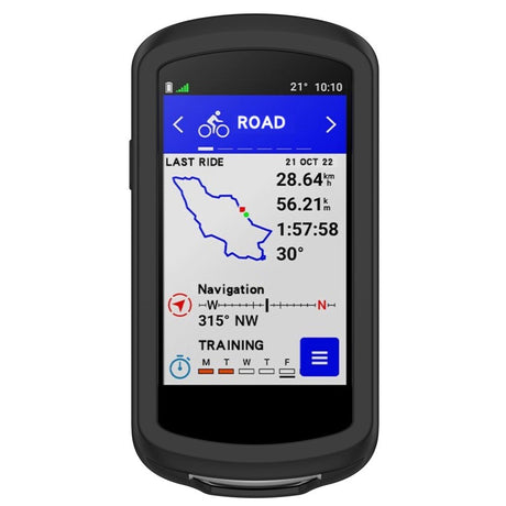 Garmin Edge 1040 Blødt Silikone Cover - Sort