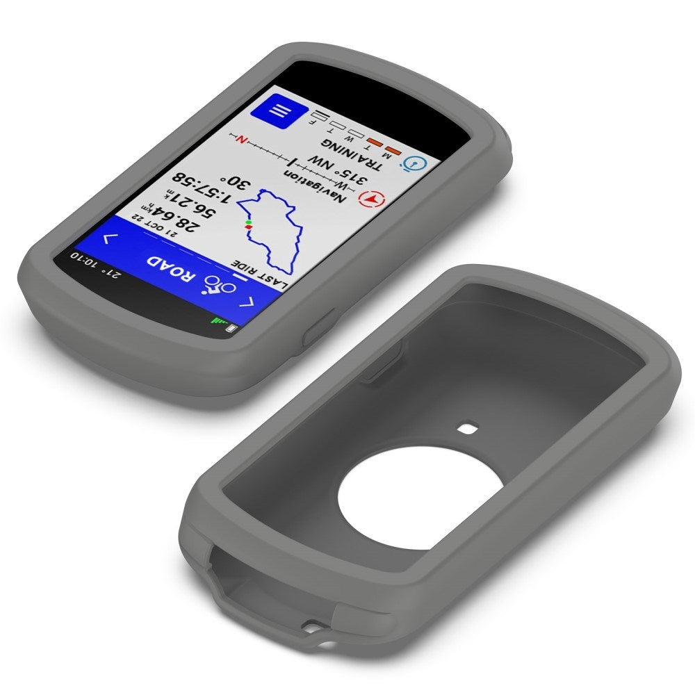 Garmin Edge 1040 Blødt Silikone Cover - Grå