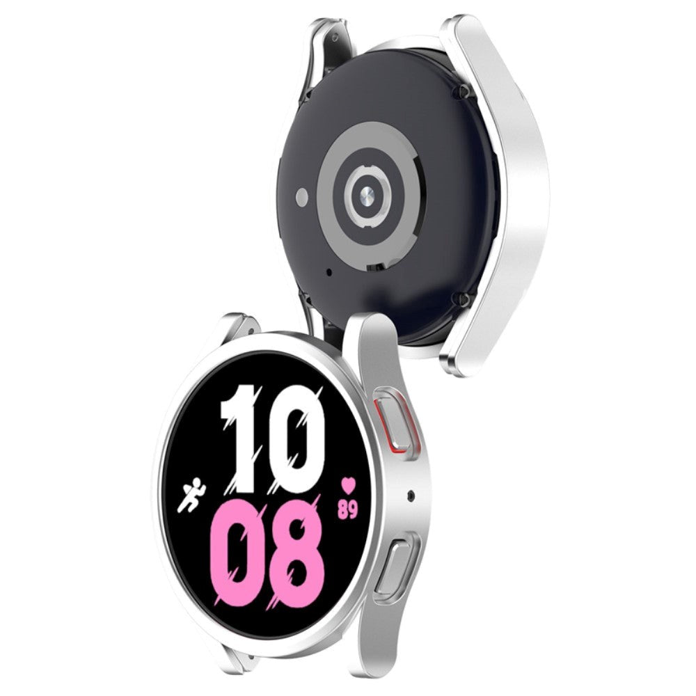 Samsung Galaxy Watch 4 / 5 (44mm) Hårdt Plast Cover - Sølv