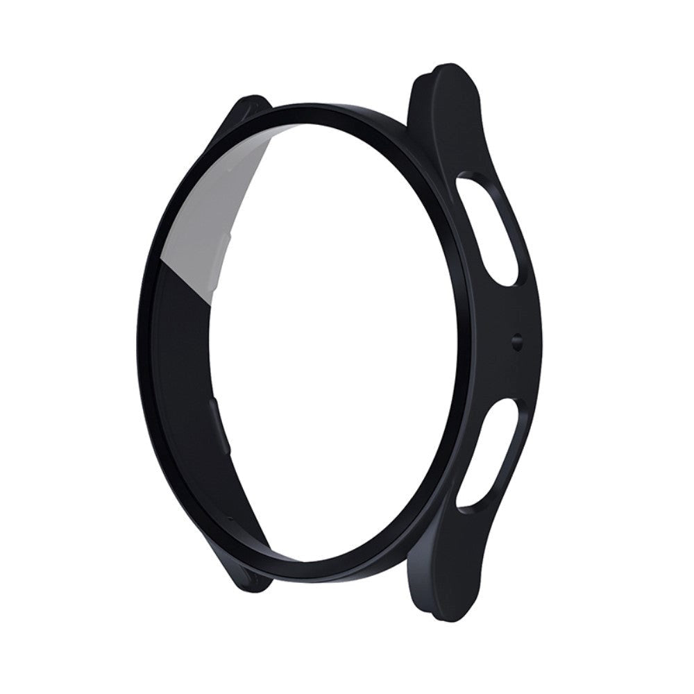 Samsung Galaxy Watch 4 / 5 (44mm) Hård Plast Case m. Indbygget Skærmbeskyttelse - Sort