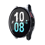 Samsung Galaxy Watch 7 / 6 / 5 / 4 / FE (40mm) Hård Plast Case m. Indbygget Skærmbeskyttelse - Gennemsigtig