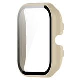 Amazfit GTS 4 Mini Hård Plast Case m. Indbygget Skærmbeskyttelse - Beige