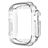 Apple Watch Ultra 1/2 (49mm) Fleksibelt TPU Plastik Cover - Gennemsigtig