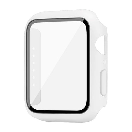 Apple Watch SE/6/5/4 (44mm) IMAK Hård Plast Case m. Indbygget Skærmbeskyttelse - Hvid