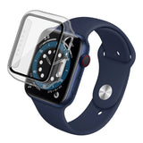 Apple Watch SE/6/5/4 (44mm) IMAK Hård Plast Case m. Indbygget Skærmbeskyttelse - Gennemsigtig