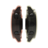 Garmin Forerunner 965 Transparent Fleksibelt TPU Plastik Cover - Sort