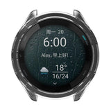 Garmin Forerunner 965 Transparent Fleksibelt TPU Plastik Cover - Sort