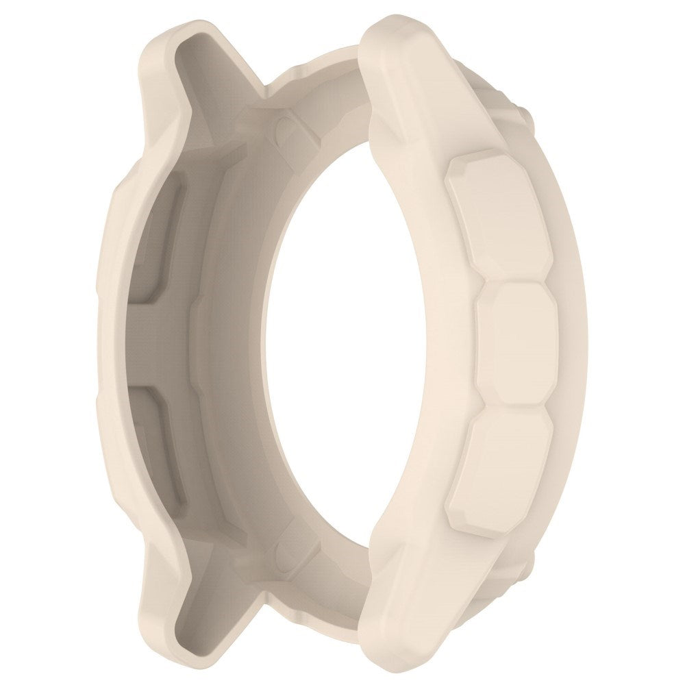 Garmin Instinct 2X Solar Fleksibelt TPU Plastik Cover - Beige