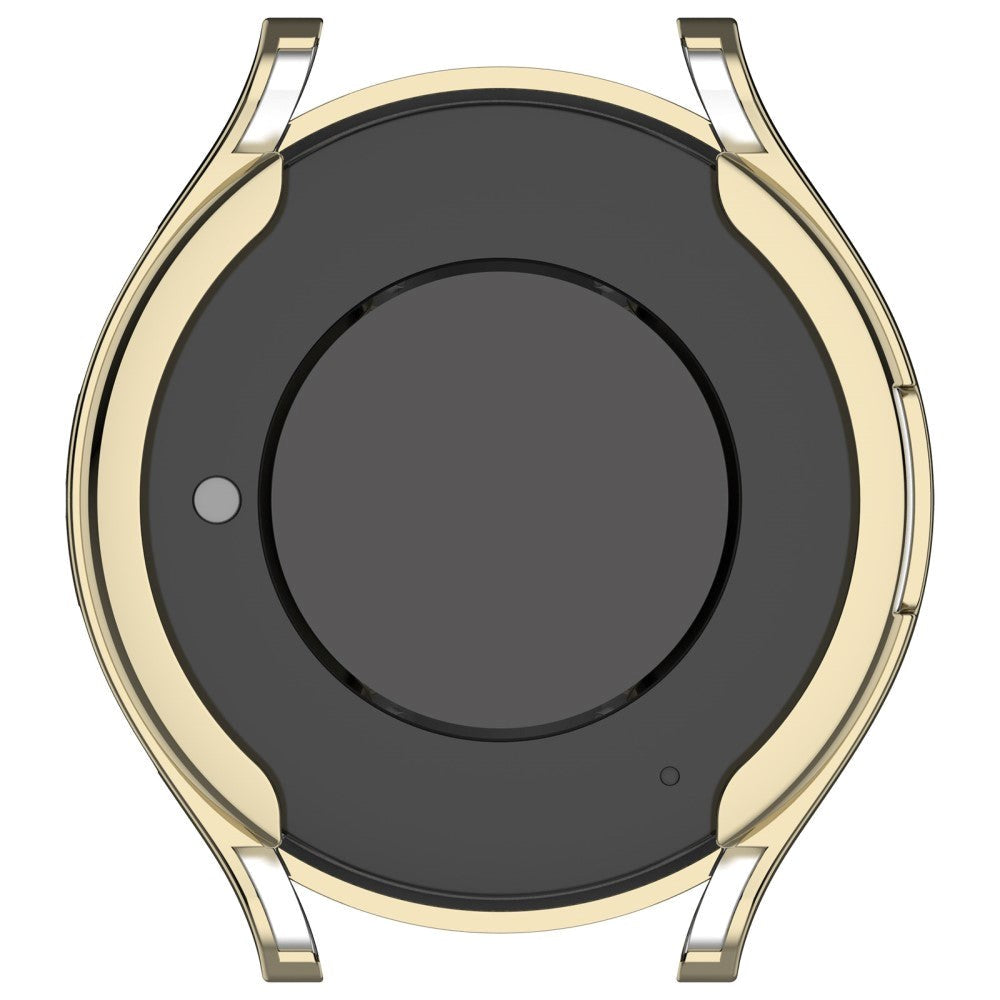 Samsung Galaxy Watch 6 (44mm) Fleksibelt Plastik Cover m. Indbygget Skærmbeskytter - Gold