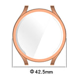 Samsung Galaxy Watch 6 (40mm) Fleksibelt Plastik Cover m. Indbygget Skærmbeskytter - Rose Gold