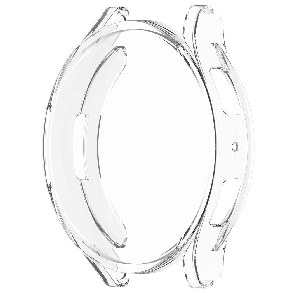 Samsung Galaxy Watch 6 (40mm) Fleksibelt Plastik Cover m. Indbygget Skærmbeskytter - Gennemsigtig