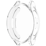 Samsung Galaxy Watch 6 (40mm) Fleksibelt Plastik Cover m. Indbygget Skærmbeskytter - Gennemsigtig