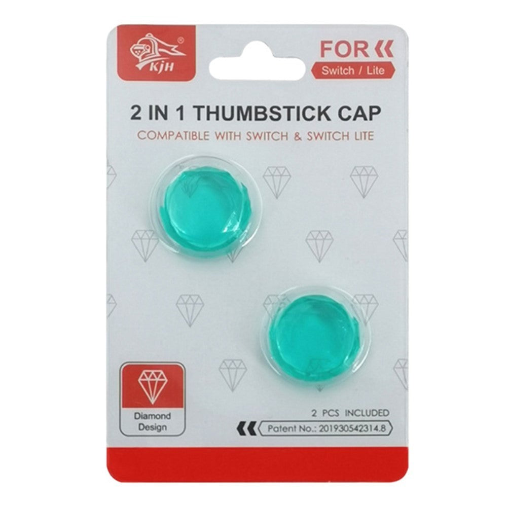 Nintendo Switch / Switch Lite Acrylic Joystick Thumb Stick Grip Cap - Turkis