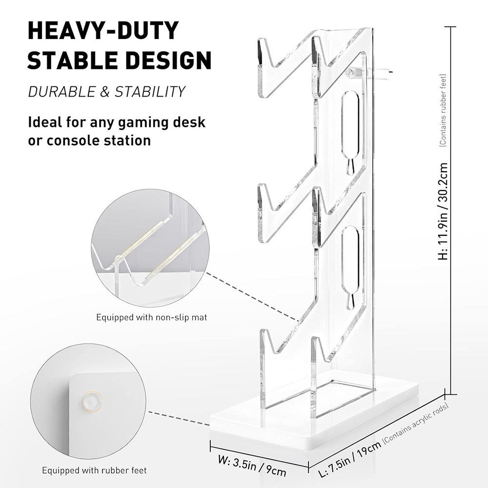 Stativ til Controller & Headset - Hvid