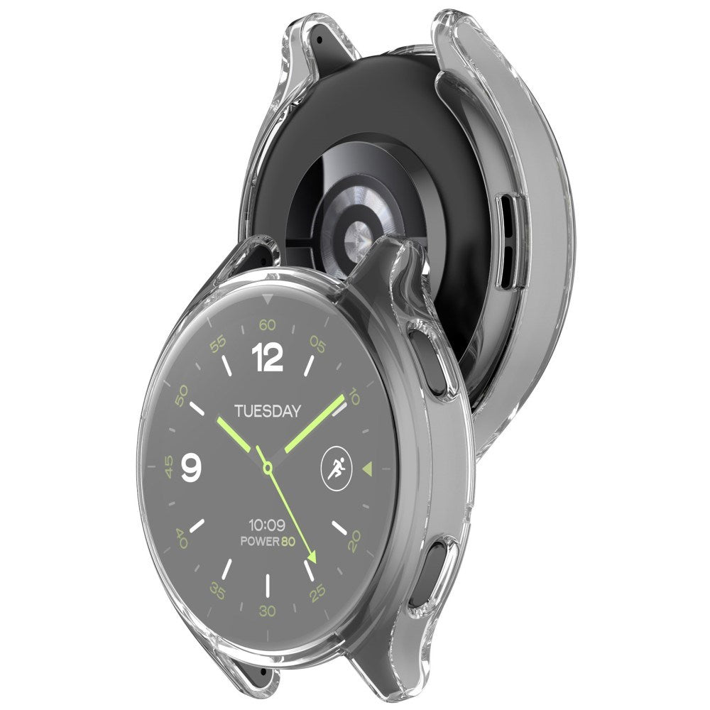 Cover til Xiaomi Watch 2 - Fleksibel Plast - Gennemsigtig