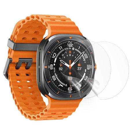 Samsung Galaxy Watch Ultra Beskyttelsesfilm (47mm) - 2. stk - Gennemsigtig