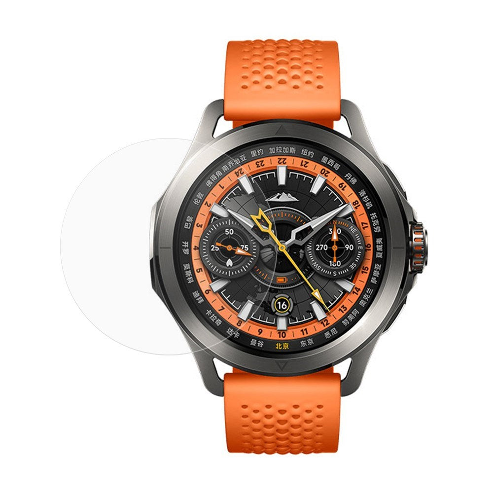 Xiaomi Watch S4 Sport Hærdet Beskyttelsesglas - Gennemsigtig