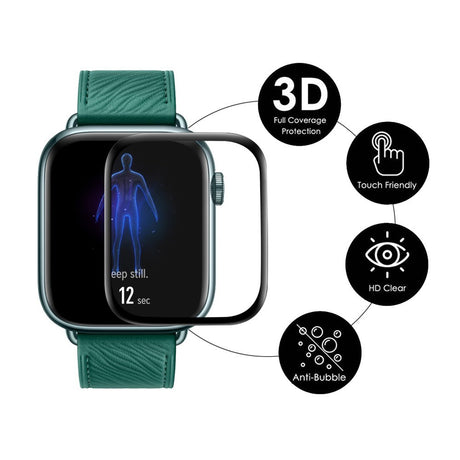 Xiaomi Smart Band 9 Pro ENKAY Skærmfilm - Gennemsigtig / Sort