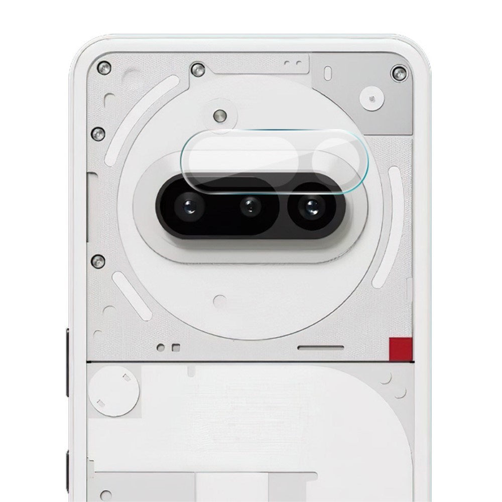 Nothing Phone (3a) - Hærdet Kameralinsebeskyttelsesglas - 2 stk - Gennemsigtig