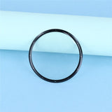 Huawei Watch 5 (46mm) Skærmfilm - 2 stk - Gennemsigtig / Sort Kant