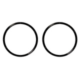 Huawei Watch 5 (42mm) Skærmfilm - 2 stk - Gennemsigtig / Sort Kant