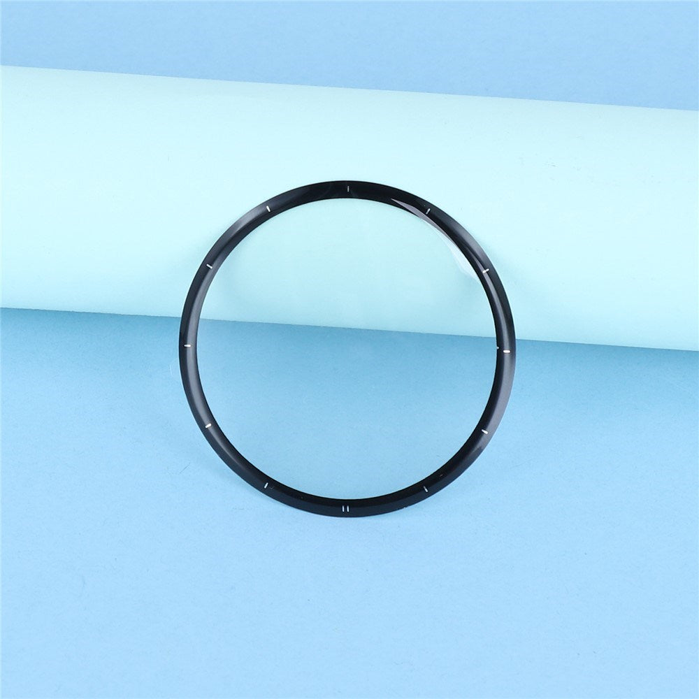 Huawei Watch 5 (42mm) Skærmfilm - 2 stk - Gennemsigtig / Sort Kant