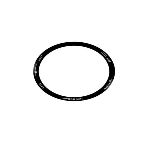 Garmin Forerunner 970 Plastik Skærmbeskyttelse - Gennemsigtig / Sort Kant