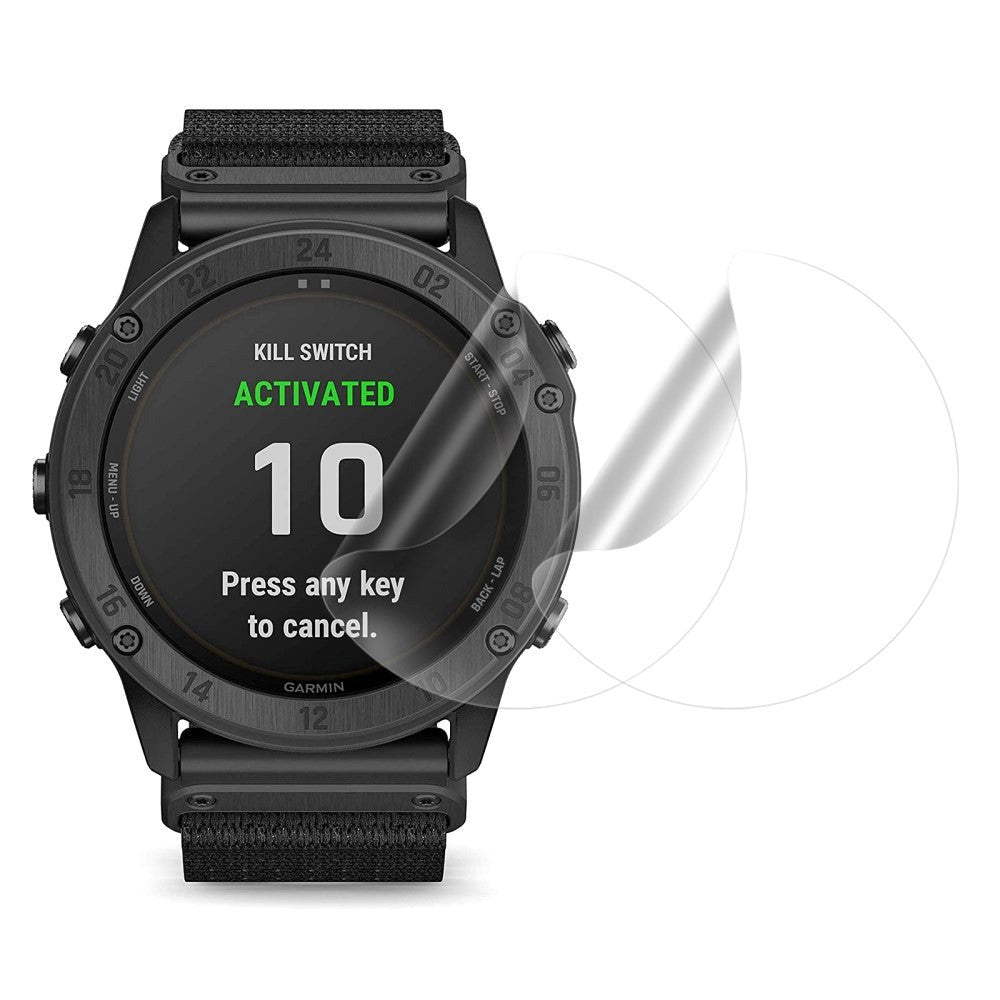 Garmin Tactix Delta Beskyttelsesfilm 2 stk. - Plastik - Gennemsigtig