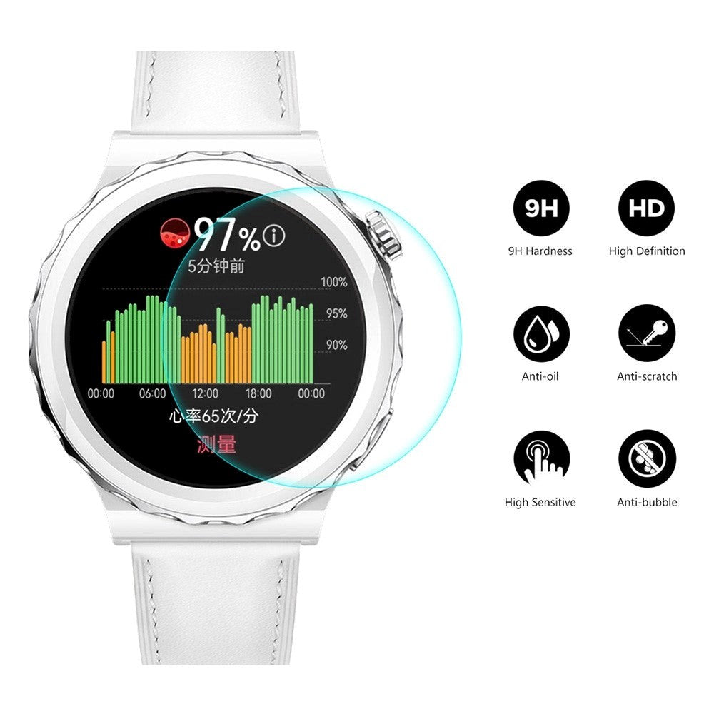 Huawei Watch GT 3 Pro (43mm) ENKAY Skærmbeskyttelse - Hærdet Glas - Gennemsigtigt