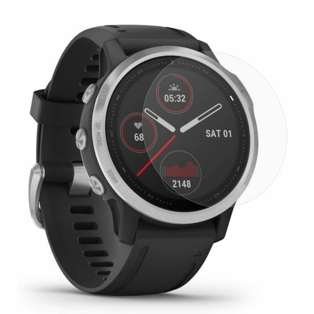 Garmin Fenix 6s Beskyttelsesfilm - Gennemsigtig