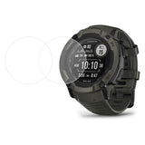 Garmin Instinct 2X Solar Glas Skærmbeskyttelse - 2. stk - Gennemsigtig