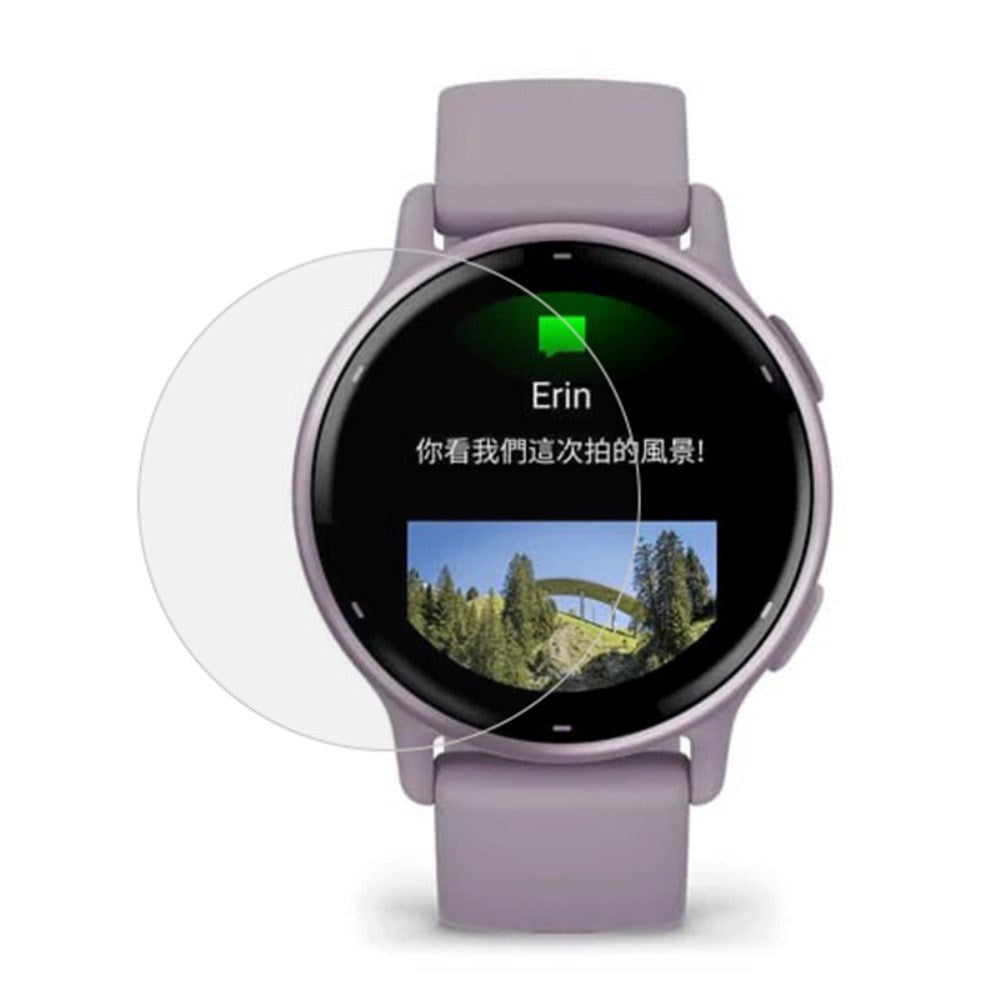 Garmin Vivoactive 5 Plastik Beskyttelsesfilm - Gennemsigtig