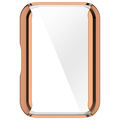 Samsung Galaxy Fit3 Fleksibelt Plastik Cover m. Indbygget Skærmbeskytter - Rose Gold