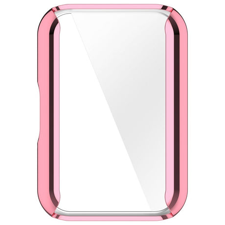 Samsung Galaxy Fit3 Fleksibelt Plastik Cover m. Indbygget Skærmbeskytter - Pink