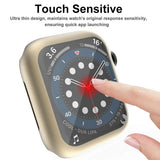 Apple Watch Ultra 3 / 2 / 1 (49mm) Plast Cover m. Skærmbeskyttelse - Guld