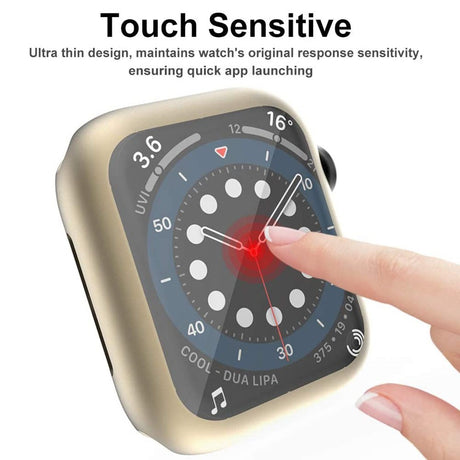 Apple Watch Ultra 3 / 2 / 1 (49mm) Plast Cover m. Skærmbeskyttelse - Guld