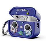 Apple AirPods Pro (2. Gen.) Silikone Cover m. Astronaut - Mørkeblå