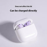 Silikone Cover - Apple AirPods (4. gen.) Ørepropper - Sort