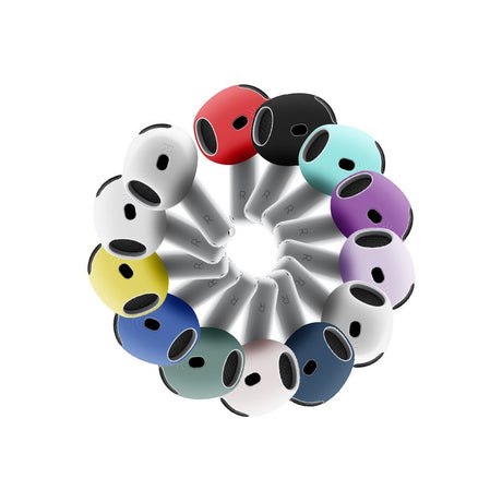 Silikone Cover - Apple AirPods (4. gen.) Ørepropper - Gennemsigtig