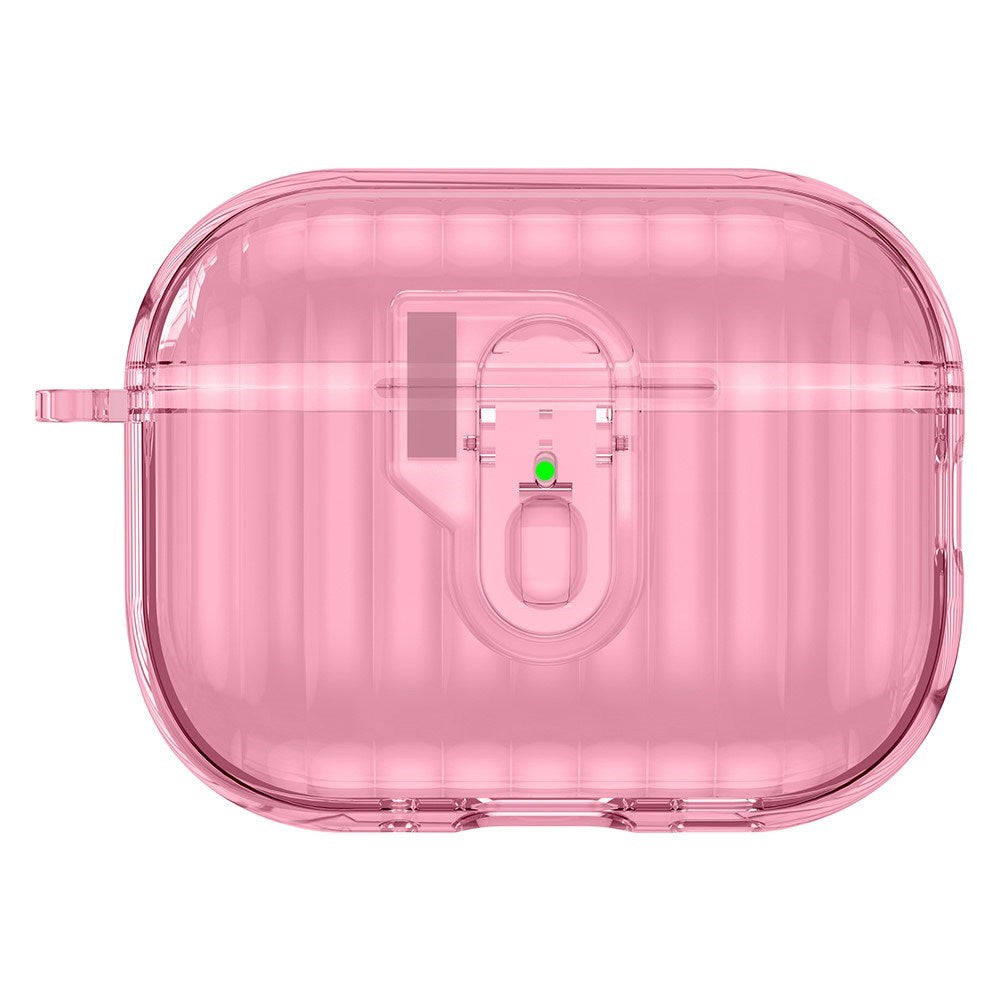 Apple AirPods Pro (3. gen.) Plast Cover - Gennemsigtig / Lyserød
